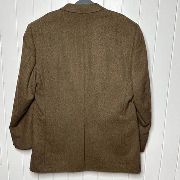 Jos. A. Bank Tan Camel Hair Sport Coat 46L Like New Bargain for Christmas! - Picture 9 of 16